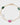 Bracelet with gold chain, green, pink, and white gemstone on a white background