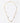 14K Solid Gold Cultured Pearl Station Necklace by Ratnavaali – view 1